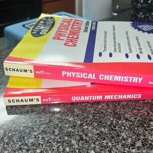 Lot of 2 Schaum’s outlines books